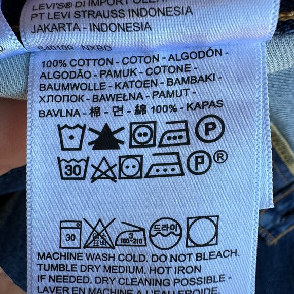 Levis 550 Mens Relaxed Fit Jeans W36 L32 Original Comfort Denim Classic Style - Picture 15 of 15